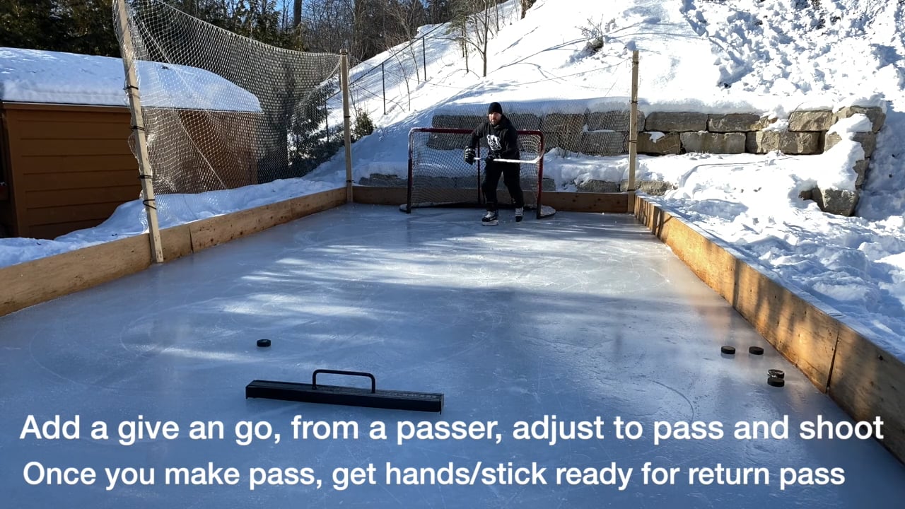 ODR - QUICK DRILL - Giving - Receiving a Pass with Quick Shot